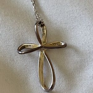 Vintage Silver Cross with chain